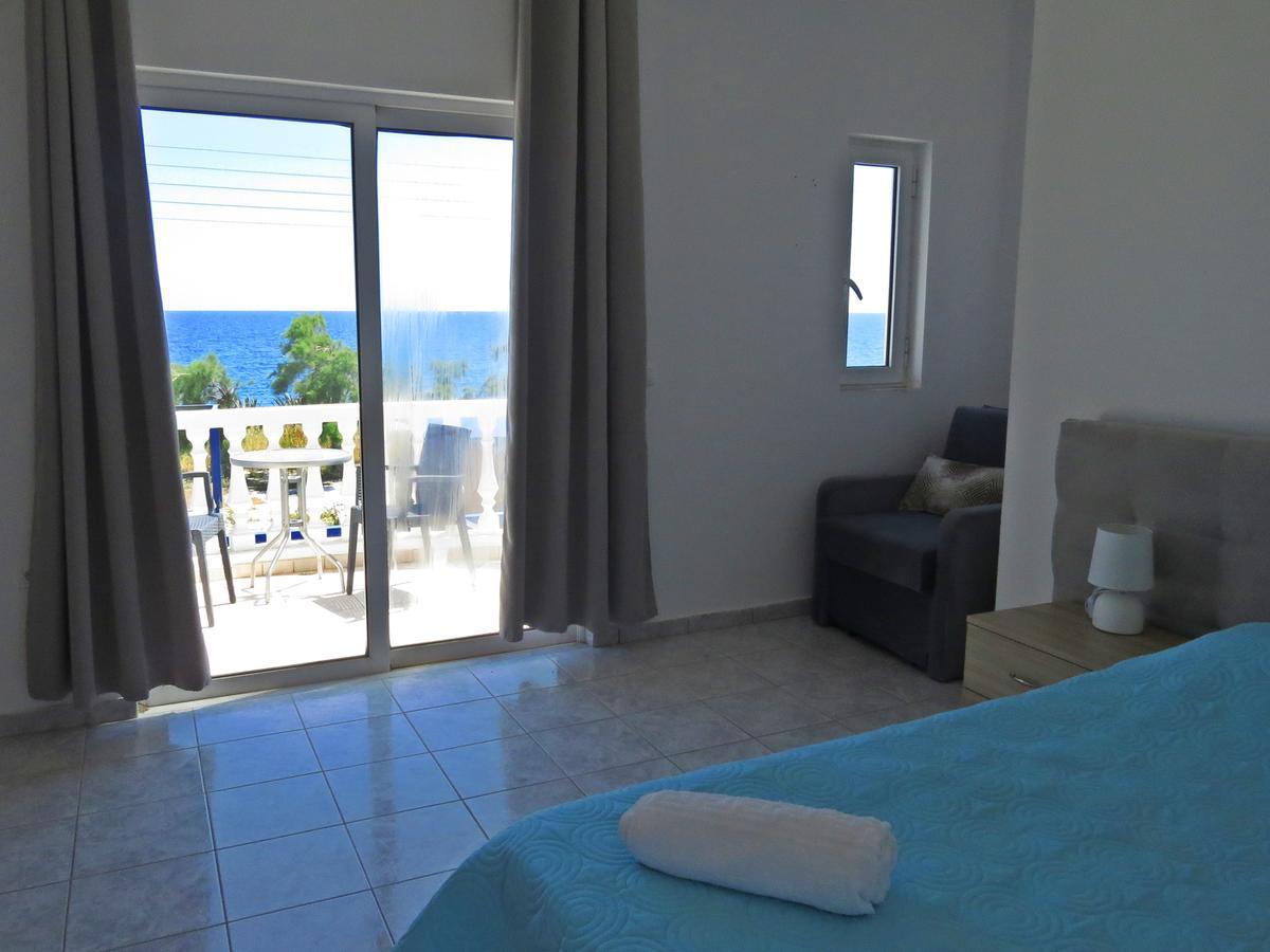 Loukas Beach Rooms คิโอตาริ ภายนอก รูปภาพ